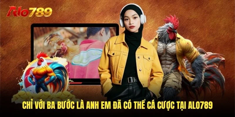 Chỉ với ba bước là anh ấy đã có thể mua hàng tại Alo789