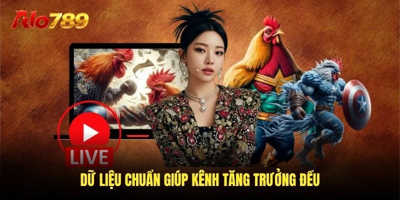 Dữ liệu chuẩn giúp kênh tăng trưởng đều Dữ liệu chuẩn giúp kênh tăng trưởng đều