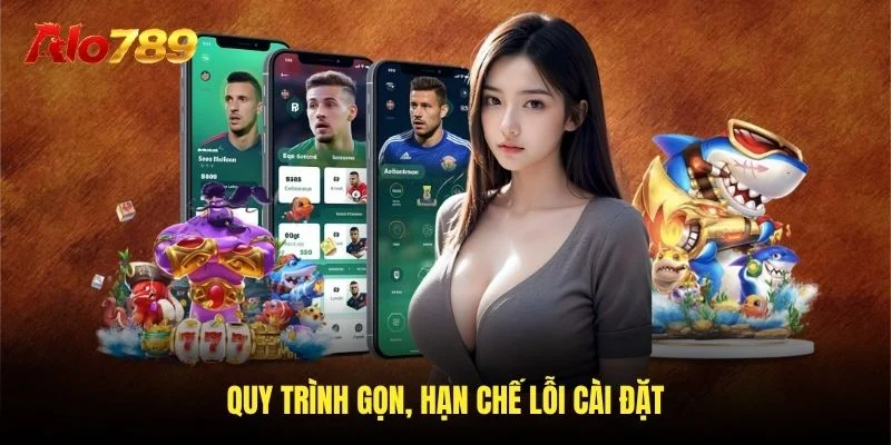 Quy trình gọn, hạn chế lỗi cài đặt Quy trình gọn, hạn chế lỗi cài đặt